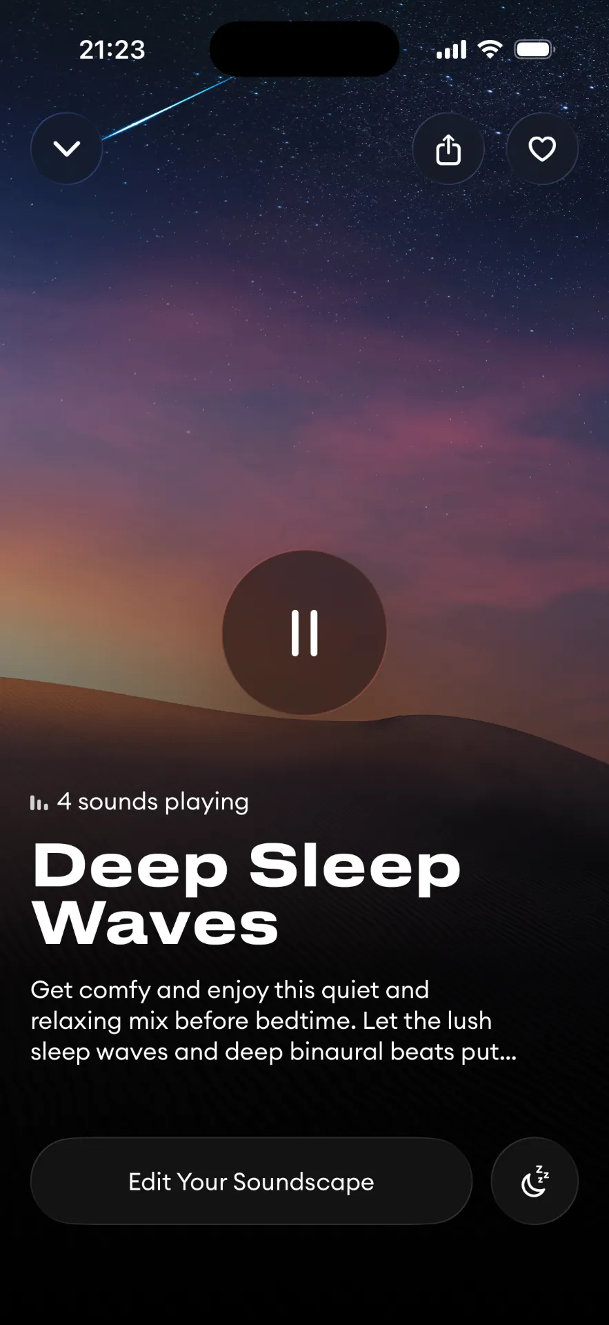 Slow now playing — Deep Sleep Waves